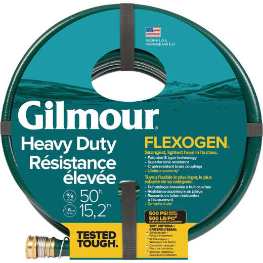 Gilmour Flexogen 5/8 In. Dia. x 50 Ft. L. Garden Hose